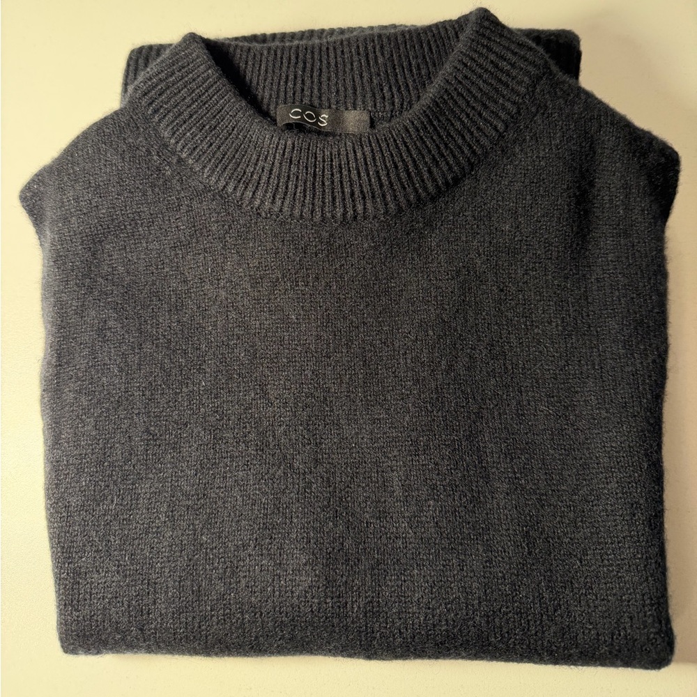 COS Black Cashmere Knitwear Size Small